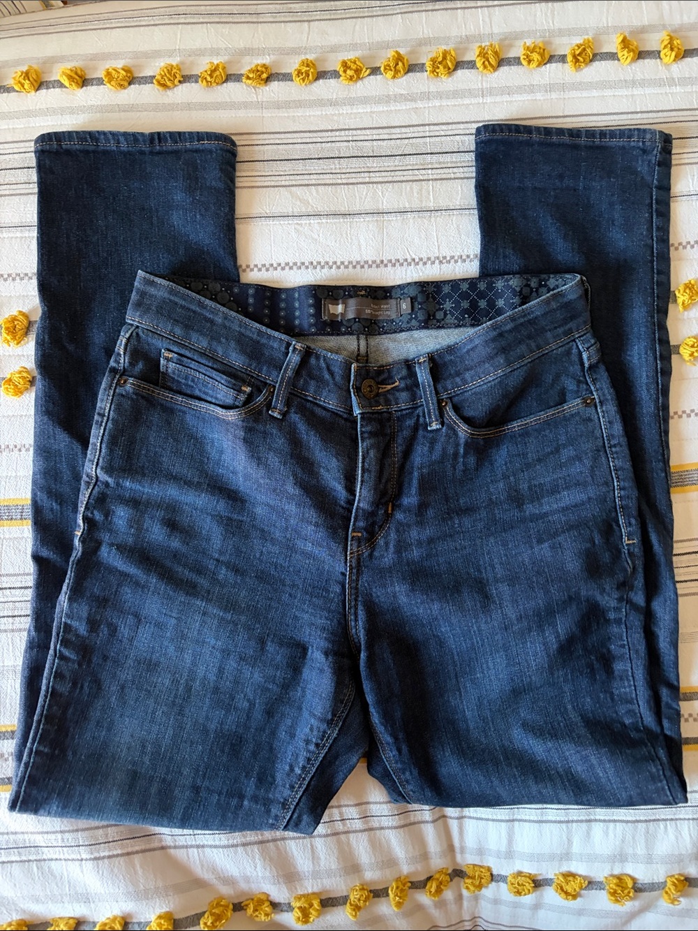 Levi’s 525 Perfect Waist Straight-Leg Jeans